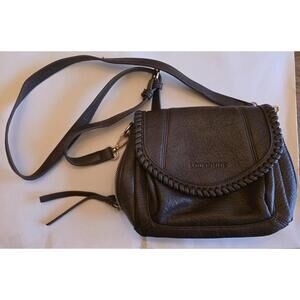 Louenhide Brown Leather Crossbody Bag